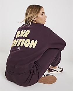 Brown RVR Edition Back Print Sweatshirt