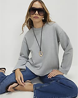 Grey Long sleeve Sweatshirt