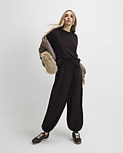 Brown Premium Boxy Fit T-Shirt