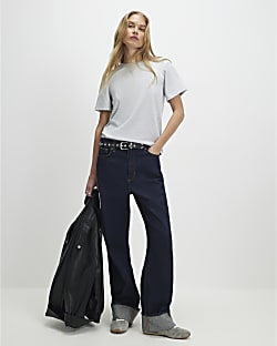 Grey Short Sleeve Slim Fit T-shirt