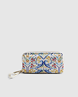 Blue Sunglasses Phone Card Pouch