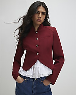 Red Military Jacket