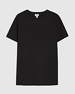 Maternity Black Short Sleeve T-shirt