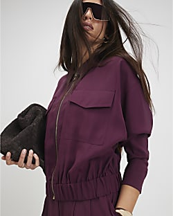 Red Bomber Jacket