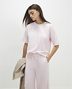 Pink Premium Boxy T-Shirt