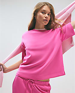 Pink Premium Boxy T-Shirt