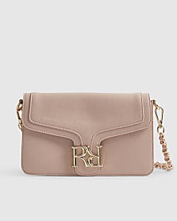 Pink RR Flap Front Shoulder Bag