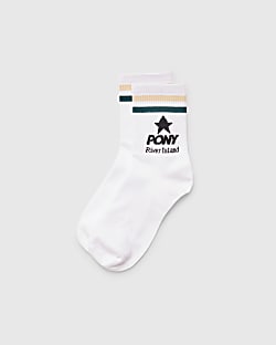 Yellow Pony Collab Socks