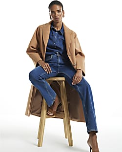 Brown Longline Coat