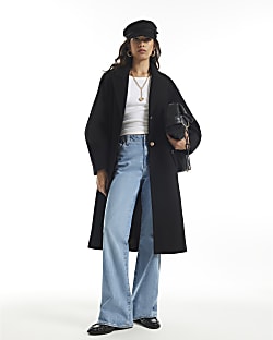 Black Longline Coat