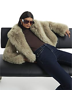 Green Faux Fur Jacket