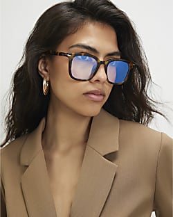 Blue Tortoiseshell Blue Light Lens Glasses