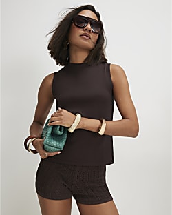 Brown Premium Tank Top