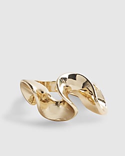 Gold Molten Ring