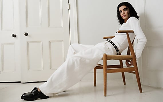 How to Wear White Jeans in Winter, The River Island Way