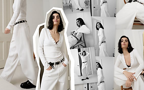Denim Decoded: What to Wear with White Jeans