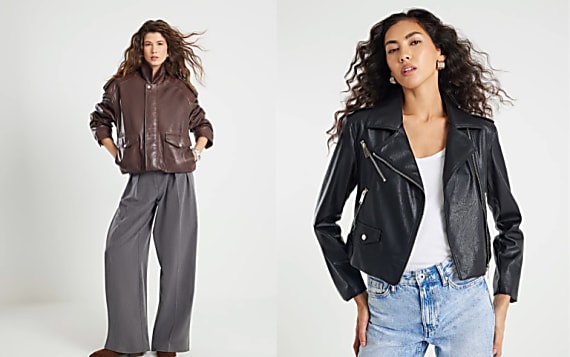 What to wear with a leather jacket