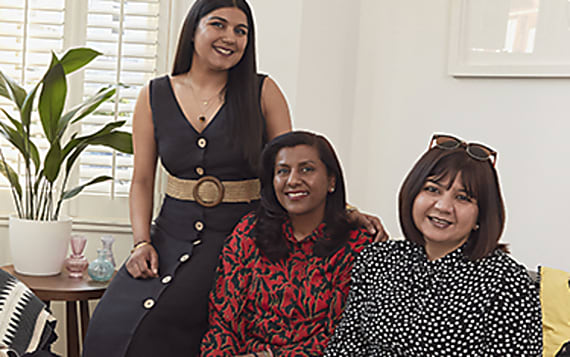Meet Radhika, Katie & Rakhi