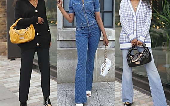 How to style flared jeans