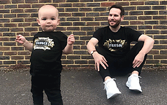 Fresh twinning tees | Father's Day