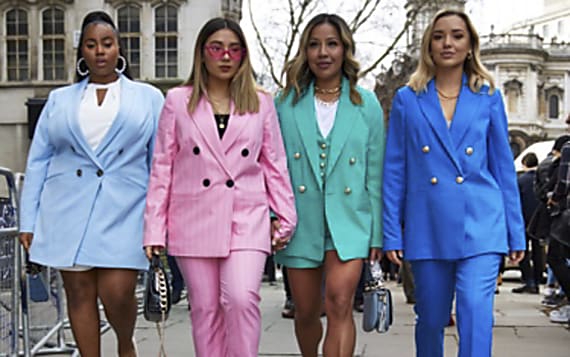 The Fash pack a LFW