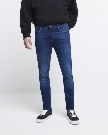 Dark blue skinny fit jeans
