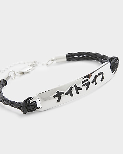 Black Japanese Cord Bracelet