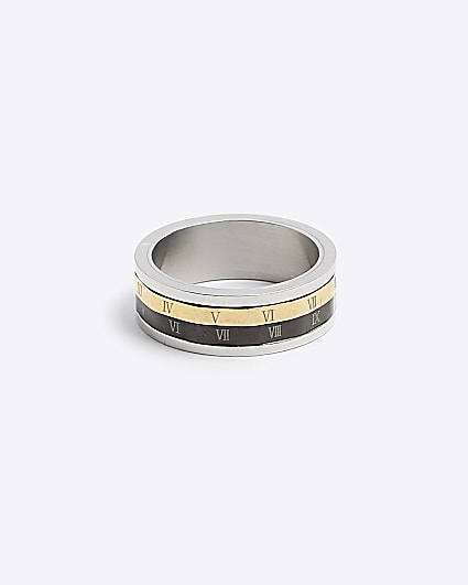 Metal multi steel numeral ring