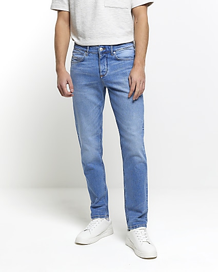 Mens skinny jeans hot sale with boots