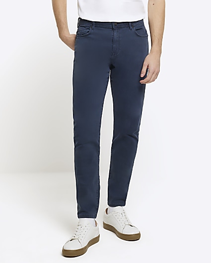 Blue skinny fit jeans