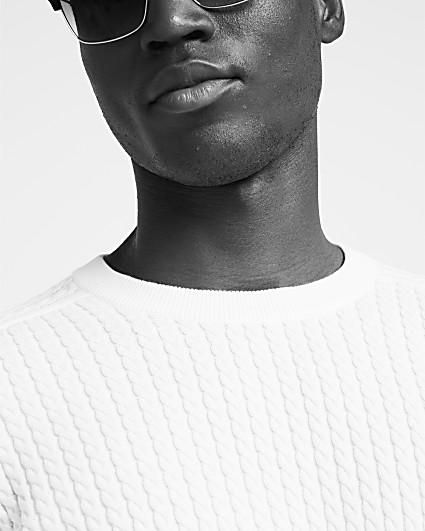 River island mens on sale knitwear