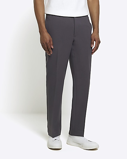 Slim fit stretch trousers - Men