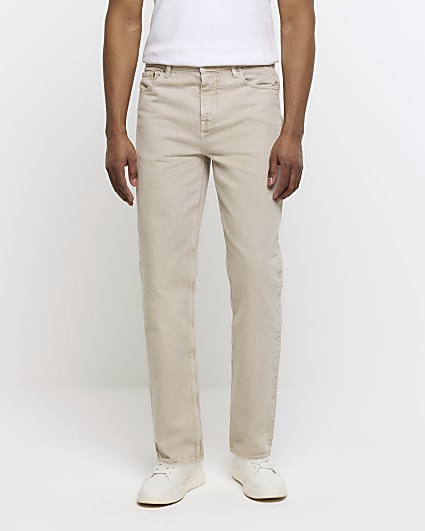 river island straight leg jeans