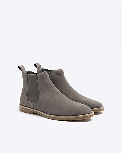 Mens light grey outlet boots