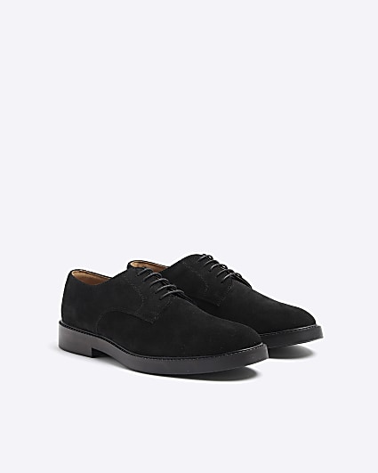 River island black shoes hot sale mens