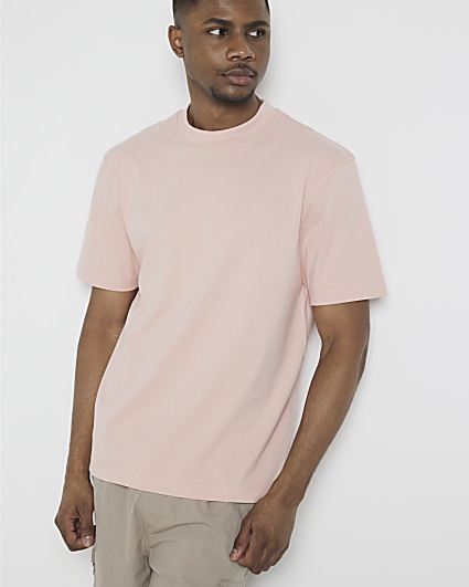 Pink RI studio regular fit t-shirt
