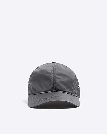 Grey nylon cap