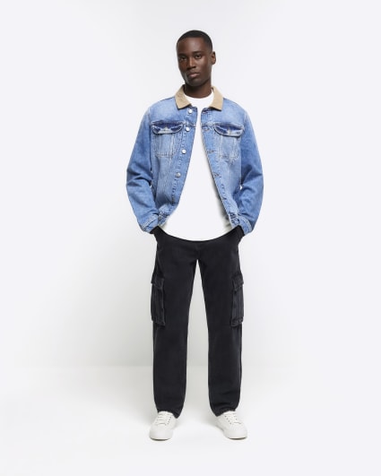 Mens summer 2024 denim jacket