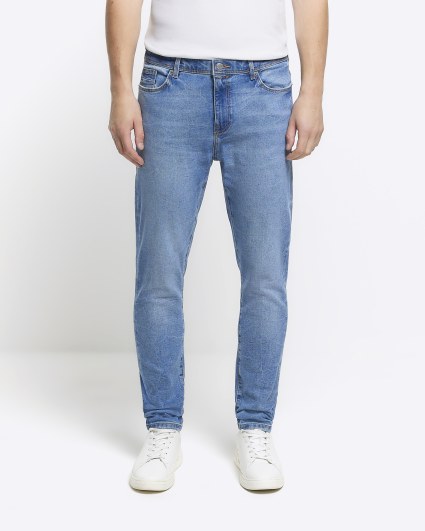 Blue skinny fit jeans