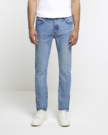 Blue slim fit jeans