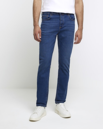 Blue slim fit jeans