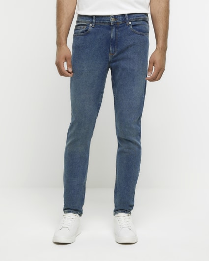 Blue skinny fit jeans