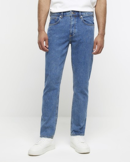 Blue slim fit jeans