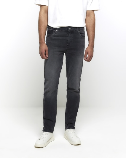 Light black best sale jeans mens