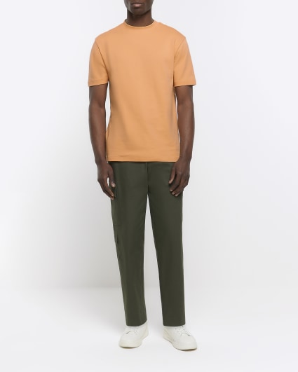 Orange RI studio slim fit t-shirt