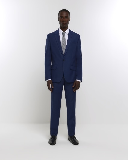 Regular fit suit jacket