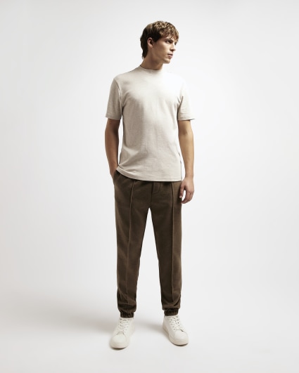 Beige RI studio slim fit t-shirt