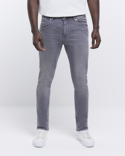 Grey skinny fit jeans