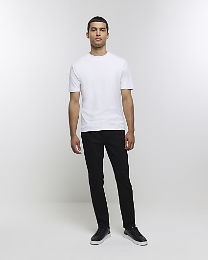 Big and Tall Black Slim Fit Jeans