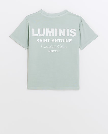 Green Luminis graphic t-shirt